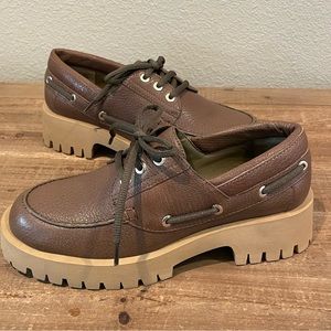 Bruno Premi Lug Sole Loafer in Kaki - Size 36